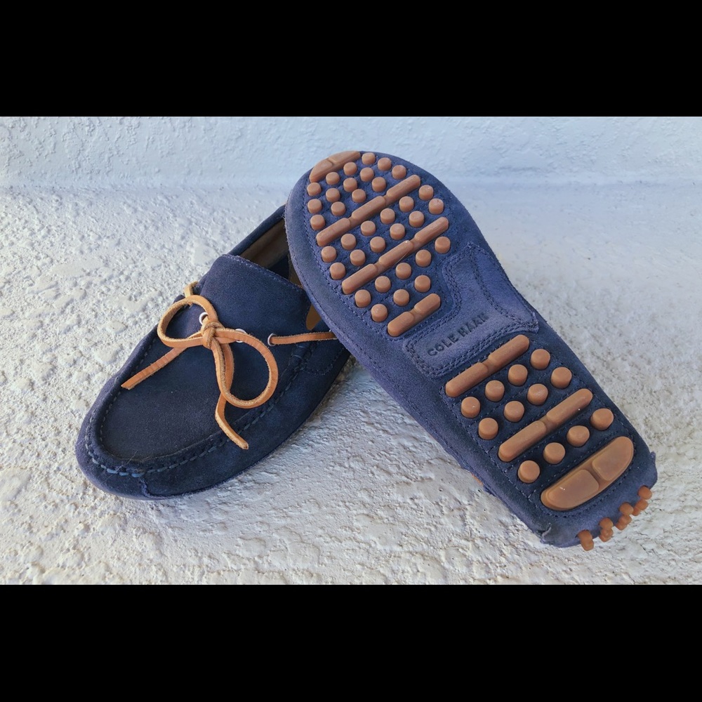 Cole Haan Grant Canoe Suede Moc Driving Shoes
